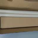 Single Curtain Rod for Windows 48 to 84 Inches(4-7ft): 1 inch Diameter Adjustable Curtain Rod, Heavy Duty Curtain Rod with Netted Texture Finials, Size:36-88(weathered white)