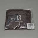 SUUKSESS Women Sexy Mesh Sheer Crop Tank Tops Sleeveless Ruched Going Out Tops (Medium, Mocha)