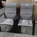 HD Design Oakley Stationary Padded Sling Dining Chairs (2pc)