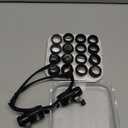 Head Mount Magnifying Glass with LED Light, Jewelers Loupe Magnifier with 8 Interchangeable Lens 2.5X/4X/6X/8X/10X/15X/ 20X/25X for Close Work/Electronics/Eyelash/Crafts/Jewelry/Repair