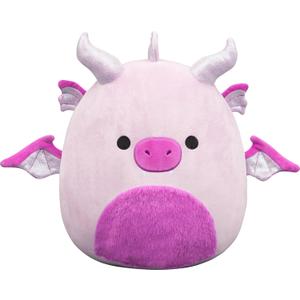 Squishmallows Day 2026 Amazon Exclusive - 12in Adelheid The Pink Dragon Official Jazwares Plush (Medium-Sized)