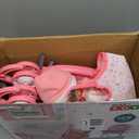 DeAO Baby Doll Stroller Crib Bed Nursery Role Play Set Baby Doll Accessories and Play Mat,Travel Cot,Bouncer,Foldable Stroller and Travel Bag Birthday for Girls Boys Kids