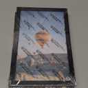 OMISHE 5.5x8.5 inch Picture Frame Black for Wall Hanging or Tabletop Poster, 5.5 x 8.5 Frame Wall Gallery Photo Frame, Black Pack of 3