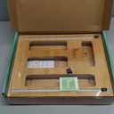 6 IN 1 Bamboo Baggie Organizer for Drawer with Labels, Expandable Storage Bag Organizer with Aluminum Foil and Saran Wrap Cutter Compatible with Quart, Gallon, Sandwich and Snack Size Bags