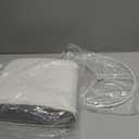 Lampshades Set of 2, Drum Lampshades 11.6" Top x 12.6" Bottom x 9.8" High, Seaside village Medium Lampshades (Spider Fitter), Beige Lampshades Natural Linen Hand Crafted, Easy Assembly Required