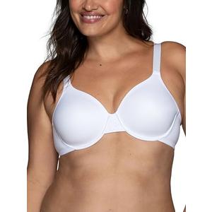 Vanity Fair Women's Full Figure Beauty Back Smoothing Bra, 4 Way Stretch Fabric, Lightly Lined Cups 36G