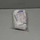 Mrs Awesome Embossed Microfiber Extra Long Shower Curtain Liner 71 x 96 inches, Soft Fabric Shower Curtain Washable and Water Repellent, 71x96, White