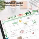 Gannyfer Desk Calendar 2026-2027 - 18 Month Large Desk Calendar 2026, Use Now to Jun 2027, 22" x 17" Desktop Pad Calendar, Office Supplies Perfect for Planning and Organizing In Your Home, School or Office