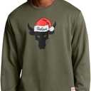 Under Armour Men's Project Rock Red One Believe Crew Neck Sweatshirt (S)