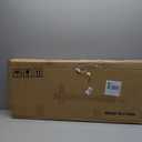 Black Clothing Rack,Heavy duty clothes rack with 2-tier Bottom Shelves, Garment Rack with 6 Side Hooks for Hanging Clothes, Coats, Shirts (black, 31.5in)