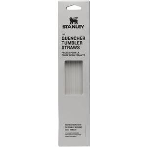 Stanley Quencher Tumbler Straws | Reusable Replacement Straws for Tumbler with Handle | Stainless Steel Drinking Cup Accessory | BPA-Free (Clear)