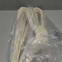 Amazon Basics Slim, Velvet, Non-Slip Suit Clothes Hangers, Ivory/Beige- Pack of 15