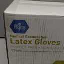 MED PRIDE Medical Exam Latex Gloves| 5 mil Thick, Large 10 Box of 100 Gloves Powder-Free, Mfg Date: 11/05/2024