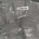 yeesport 8 PCS Cabinet Door Organizer Bins, Clear Plastic Wall Mount Hanging Storage Baskets with Adhesive Hooks, Bathroom Fridge Kitchen Pantry Under Sink Drawer Organizer with Drain Holes