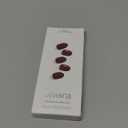 ohora Semi Cured Gel Nail Strips (N Classic Burgundy) - Red, Solid, Works with Any UV/LED Lamps, Salon-Quality, Long Lasting, Easy to Apply & Remove - Includes 2 Prep Pads, Nail File & Wooden Stick