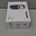 Veise RZ07 Fingerprint Smart Lock, 7-in-1 Smart Locks for Front Door, Keyless Entry Door Lock with App Control, Biometric Electronic Touchscreen Keypad Deadbolt, Satin Nickel