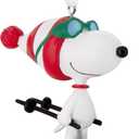 Hallmark Peanuts Snoopy Skiing Christmas Ornament