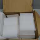 45 Pack Acrylic Photo Frames 4 x 6 Inches Clear Plastic Picture Frames Holder Standing Slanted Photo Booth Frame Vertical Sign Stand Up Holder for Photo Picture Office Table Hotel Restaurant Menu