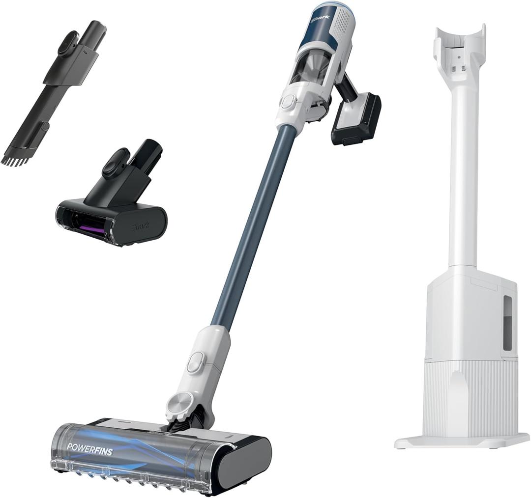 Shark Clean & Empty Cordless Stick Vacuum  Lightweight Cordless Vacuum with Auto-Empty System, HEPA Filter, Portable, Rechargeable, Exclusive Motorized Hand Tool for Pet Hair, BU3523
