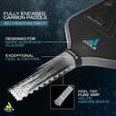 JOOLA Professional Pickleball Paddles Charged Surface Technology for Power & Feel Select Perseus or Hyperion Shape Fully Encased Carbon Fiber USAP Approved Well Balanced w/Pop & Control, One Size
