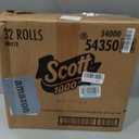 Scott 1000 Trusted Clean Toilet Paper, 32 Rolls, Septic-Safe, 1-Ply Toilet Tissue