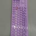 Wireless Keyboard and Mouse Combo, 104 Keys Cute Colorful Keyboard and Mouse with Retro Typewriter for PC/Mac/Laptop/Tablet/Computer/Windows Microsoft, Purple