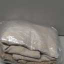 DWCN Ombre Blackout Curtains for Bedroom - Luxury Damask Patterned Thick Grommet Drapes for Living Room, 1 Pair Gradient Window Curtain Panels, 52 x 72 Inches Long, Taupe