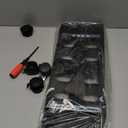 Adjustable Mobile CPU Stand, Ventilated Computer Tower Stand with 4 Caster Wheels Fits Most PC Tower, Under Desk CPU Holder PC Floor Cart Computer Riser for Gamers and Students (Large Black)