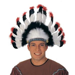 Rubies Feather Headdress Costume Accessory for Adults Unisex No Size