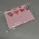 Valentine Day Shirt Women Leopard Love Heart Print T-Shirt Teachers Valentines Short Sleeve Tee Tops (Pink, S)