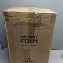 Dual Layer 3 Inch Memory Foam Mattress Topper Full Size, 2 Inch Cooling Gel Memory Foam Plus 1 Inch Down Alternative PillowTop Mattress Pad Cover with 8-21 Inch Deep Pocket