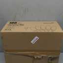 C9 Christmas Lights Outdoor with 100 Spring Clips, 65FT 100 LED C9 String Lights Waterproof Connectable for Roofline Patio House Yard Windows Indoor Outdoor Christmas Decorations, Warm White 2 Pack