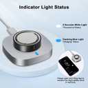 Charger Compatible with Ring Gen 4 Size 9, Fast Charging Dock with USB-C Cable (Not Compatible with Ring Gen 3)