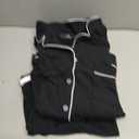 Womens Pajama Set, Soft Long Sleeve Pajamas & Long Pants with Pockets, Button-up Sleepwear Lounge Pjs