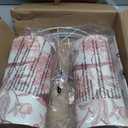 GOSO 2pcs Medium Lampshade Polyester Printing Flowers and Birds Drum Lamp Shade For TableLamp,Floor Lamps,Wall Hanging,Diy Pendant Light,Spider Fitter 13"Top x 13"Bottom x 10"High,Assembly Required