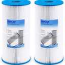 REEPLAR PWK35B Replaces Hot Springs Limelight Spa Filters, Compatible with Watkins 1642301-1, 78161, 78286, Filbur FC-3921, Hot Spring Limelight Series Filter Cartridge, 35 sq.ft - 2 Pack
