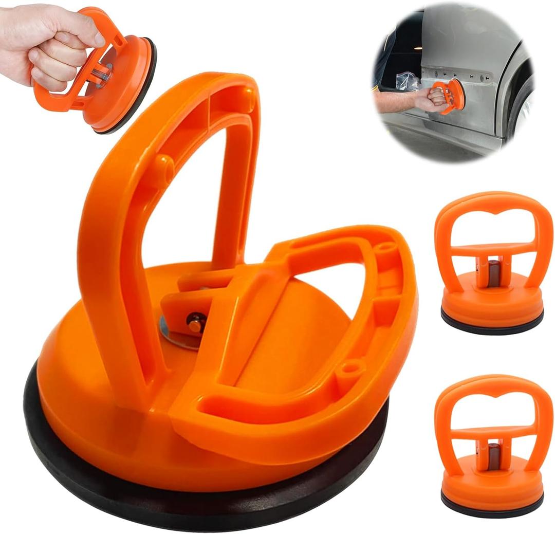 Car Dent Puller, Dent Removal kit, Powerful Car Dent Puller Kit, Powerful Suction Cup Dent Puller for Cars Body, Screen, Car Dent Repair (1 Large + 2 Small)