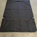 Dogs Cargo Liner Cover for Pets SUV Cars Waterproof Non Slip Universal Fit with Bumper Flap Black 52 82 Standard