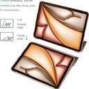ProCase Smart Case for iPad Air 11-inch M3 M2 2025 2024/10.9 Air 5th 4th Generation 2022 2020, Protective Cover for Air 5 4 -Starlight