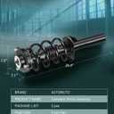 AUTOMUTO Front Complete Struts Assembly Fit 2012-2013 for Volkswagen Type 1 | Struts Shock Absorber Fit 2007-2011 for Volkswagen Eos, 2010-2013 for Volkswagen for Golf, 2006-2013 for Volkswagen for GTI