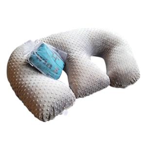 Twin Z The Pillow - 6 uses in 1 Twin Pillow ! Grey Plus Free Travel Bag!