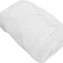 Furhaven Dog Bed Liner Water-Resistant Contour Luxe Lounger Foam Mattress Protector Cover - White, Jumbo (X-Large)