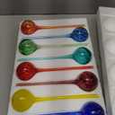 Plant Watering Globes Set of 8 - Large Self Watering Globes for Indoor & Outdoor Plants - Multicolored, Automatic, Glass Watering Bulbs for Daily Use, Plant Watering Devices