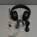 AOC Wireless Headset with Mic for Work, Bluetooth 5.4 Computer Headphones with USB-C Dongle, Clear Call Mic, 30H Battery, One-Touch Mute for PC, Laptop, Home Office, Zoom, Phones - Black