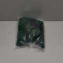 IHOT 2025 Women's Sexy V Neck Sleeveless Side Slit Ruched Bodycon Faux Wrap Party Cocktail Work Midi Dress (Large, Glitter-Green)