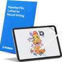 MOBDIK 2 Pack Paper feel Screen Protector Compatible with iPad A16 11th/10th Generation 2025/2022 & iPad Air 11 M4/M3/M2 2026/2025/2024, Crafted for Natural Writing, Anti Glare, Easy Installation