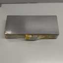 BAYKA Grey Floating Shelves for Wall, Wall Mounted Rustic Wood Shelves for Bathroom, Bedroom, Living Room, Kitchen,Small Hanging Shelf for Books/Storage/Room Decor (Set of 3, 15.7in) (E. Grey - Industrial Edge Style)