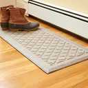Artisan Entry Indoor Mats for Entryway, Durable & Easy to Clean Tray for Boots, Anti-Slip & Water-Resistant for Front Room, Made in The USA, 15" x 36", Taupe