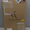 12x12 Storage Cube Bins Wicker Storage Basket for Cube Shelf, Natural Foldable Square Baskets for Storage, Large Woven Cube Storage Bin with Handle, Baskets for Pantry, Bedroom Set of 4 (11.8 x 11.8 in)