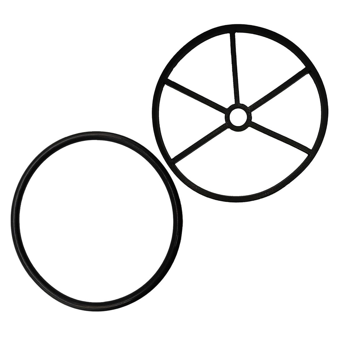 271148 Diverter Gasket and 271151 Cover O-Ring Compatible with Pentair PacFab 2-Inch Side and Top Mount Pool/Spa Multiport Valve